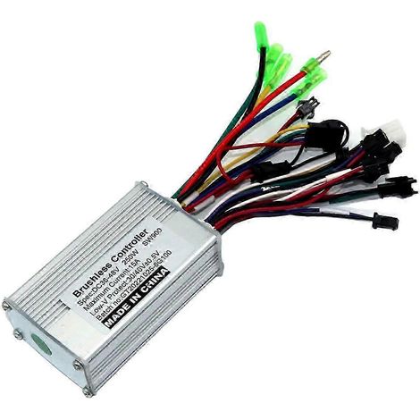 Controller brushless per bicicletta elettrica a batteria al litio CC 36V/48V 250/350W 15A (1/5)