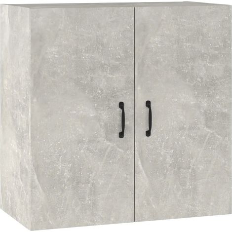 Armario mural práctico con diseño elegante 60 x 31 x 60 cm fabricado en madera de ingeniería en color gris hormigón 020048053 (1/5)