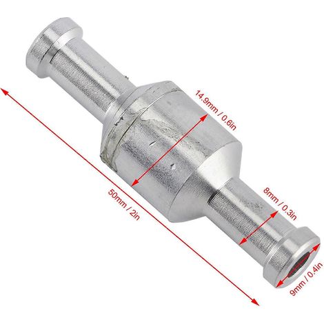 Clapet anti-retour unidirectionnel 5/16 po pour liquide de refroidissement à essence, diesel, biodiesel et eau (1/5)