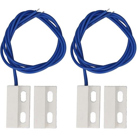Paar magnetische Türschalter, normalerweise geschlossen, Einbau-Fenster-Tor-Kontaktsensor für die Heimsicherheit