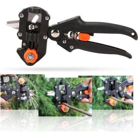Cisailles de jardin professionnelles en acier inoxydable, cisailles à greffer et outils de coupe, DUBUNS-AquaForge (1/5)