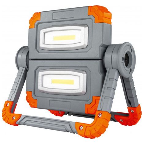 Lampe de travail LED Flex-Power 20 W gris-orange (Par 2) (1/3)