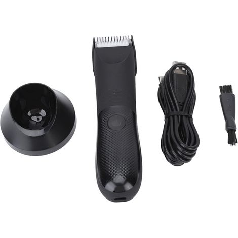 Tondeuse électrique pour Hommes, Rechargeable par USB, sans Fil, Portable, avec Prise en Main Confortable, Doux au Toucher, Matériau ABS adapté aux Voyages (1/5)