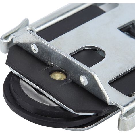 Rodamiento convexo para puerta de armario con rodillo, pieza de repuesto para puertas correderas - Rueda de puerta ajustable fabricada en aleación de aluminio (3,6 x 3,3 pulgadas) (1/5)
