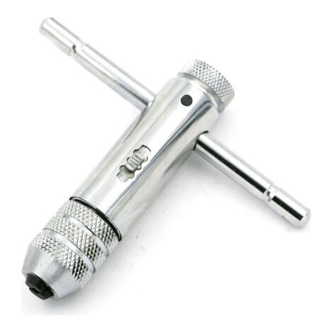 Tarauds à main, Cliquet Réglable Clé pour Porte-taraud à Poignée en T M5-M12 Outils