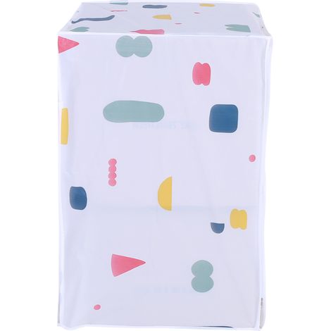 Housse de protection imperméable zippée pour lave-linge séchant à chargement par le haut (chargement par le haut) (1/5)