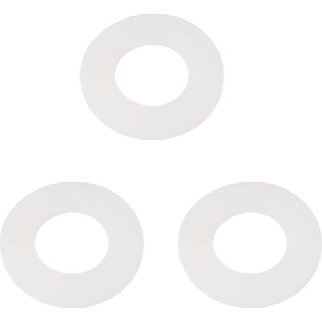 Paquete de 3/6 juntas de diafragma de goma de 65 mm para válvula de descarga neumática Dudley Vantage 314574, aptas para junta de arandela simple de 65 mm Niagara Vantage (paquete de 6) (1/5)