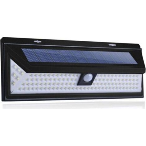 Applique solaire-118 Led Lampe Solaire 1000 Lumens Applique Mural Pir Mouvement Capteur Ip65 Etanche Jardin Exterieur..dyk.Trywise (1/4)