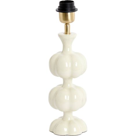Light & Living - tischlampe - Caldas - beige - metall - einzelne