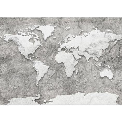 Papier peint panoramique urban Relief Mondial (1/3)