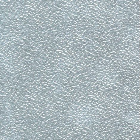 Tôle gaufrée aluminium 25x50cm – Épaisseur 0,08cm – Effet plâtre rustique – Pour chantiers humides et espaces confinés – Masidef (1/2)