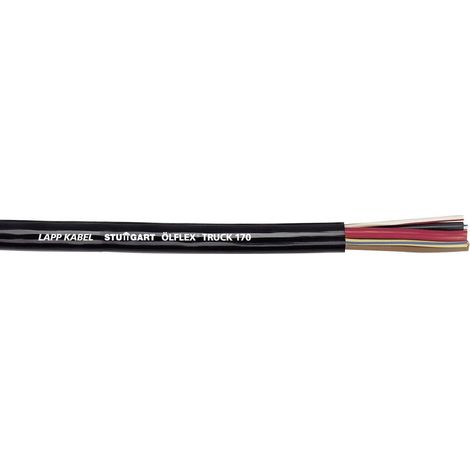 LAPP ÖLFLEX® TRUCK 170 Cavo per veicoli 2 x 1 mm² Nero 7027060/50 50 m
