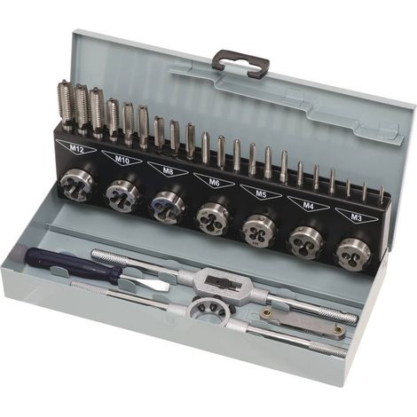Set Gewindebohrer 32 Stück DRAKKAR EQUIPEMENT - 14720