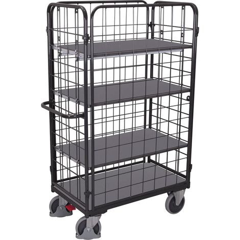 VARIOfit Etagenwagen hoch RAL 7016 (1/2)