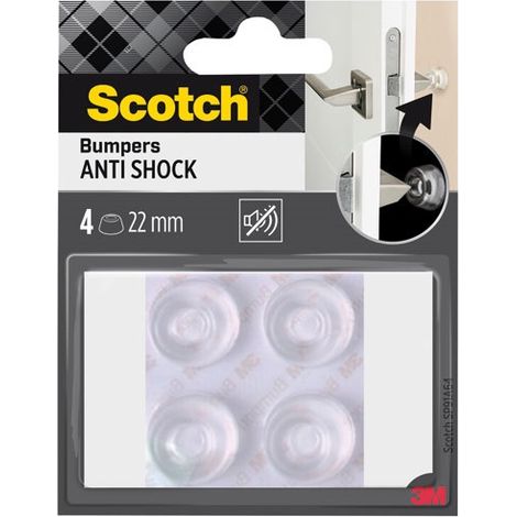 SCOTCH - Patin antichoc adhésif 22 mm lot de 4