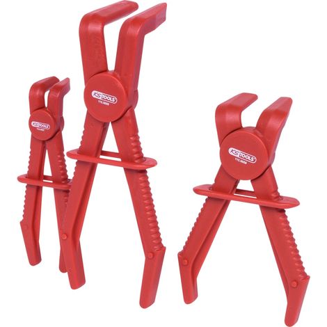KS Tools Schlauch-Abklemm-Zangen-Satz 90°, 3-tlg
