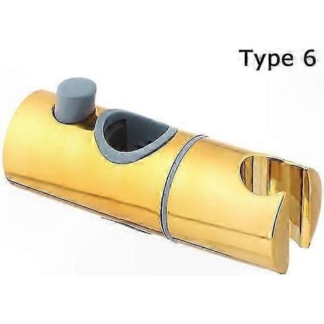 Support de barre de douche réglable et durable pour le rangement des accessoires de salle de bain - Style D (1/5)