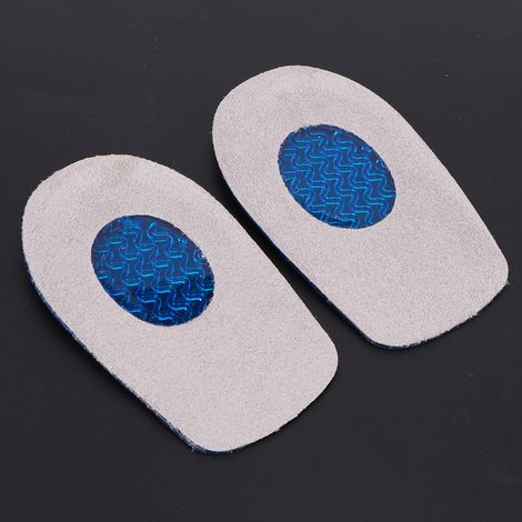 Semelles en Gel pour Talons Douloureux - Coussinets de Protection Anti-Choc pour le Confort des Pieds - Lot de 3 Paires