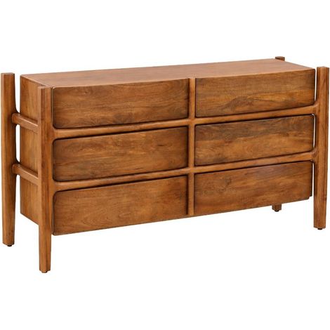 Commode en bois de manguier Rosana (1/5)