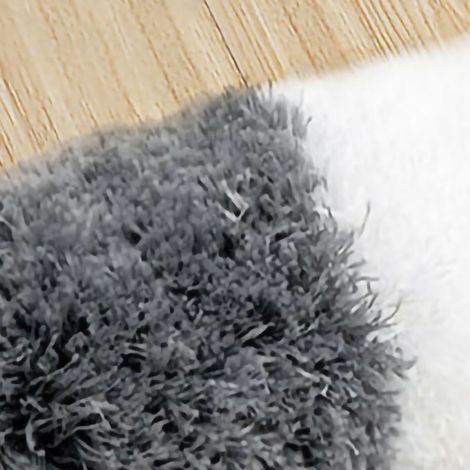 Plumeau télescopique de 2,8 m (9,2 pi) avec manche extensible et tête flexible lavable, en fibres synthétiques pour plafond, fenêtre et voiture. Gris et blanc. (1/5)