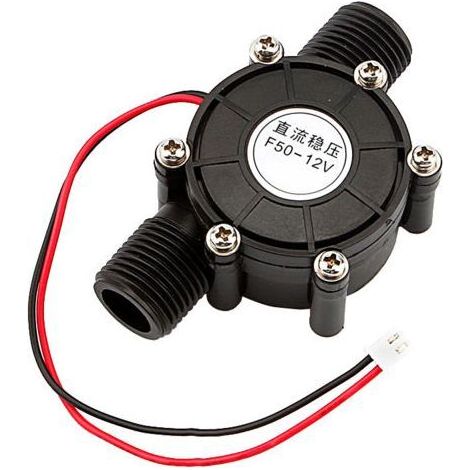 DC Micro-turbine hydraulique Générateur d'eau 12V DC 10W, pour Tuyau D'arrosage de Jardin Éclairage LED (1/5)