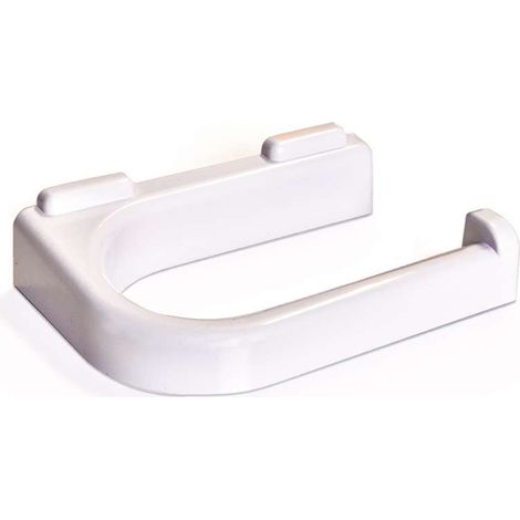 Portarotolo In Plastica Bianca