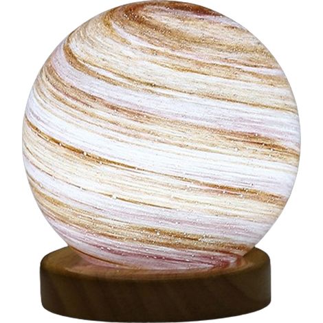 Mini projecteur de galaxie 3D clair de lune, veilleuse étoilée, lampe d'ambiance LED rechargeable USB pour enfants et femmes (1/5)