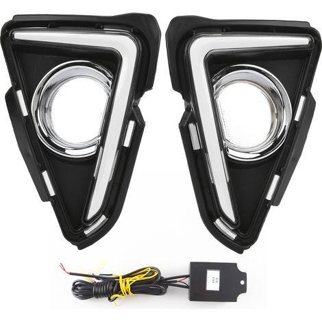 2 Stück LED-Tagfahrlicht, Nebelscheinwerfer, Blinker, IP65, kompatibel mit RAV4 2016-2018, Ersatzteil (1/5)