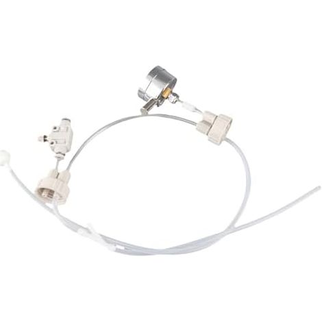 Kit de Système CO2 pour Aquarium Régulateur de CO2 Bricolage avec Manomètre et Valve de Réglage Précis pour Plantes Aquatiques (1/5)