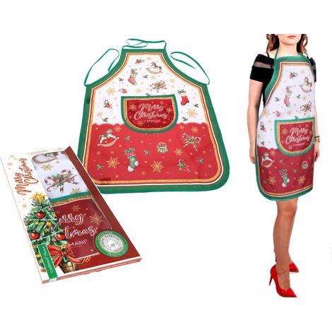 Delantal de cocina navideño PARA cocinar carmani (1/3)