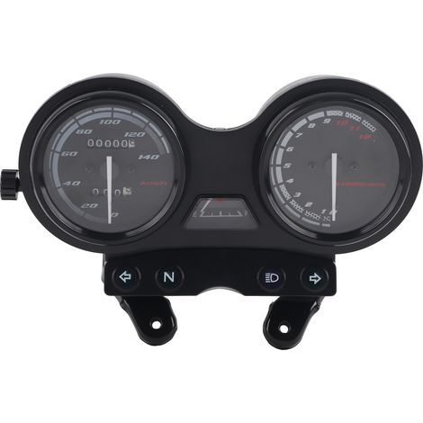 DC 12V Motorrad-Tachometer mit LCD-Anzeige und 12000 U/min, passend für YBR 125 (1/2)