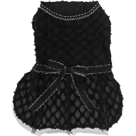 Robe de princesse pour animaux de compagnie, Super mignonne, à la mode, douce, respirante, facile à porter pour chat, chien, chiot, XS (1/5)