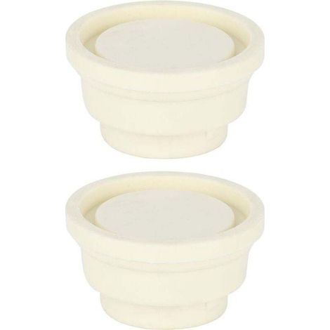 2 pièces Pare-Chocs en Caoutchouc pour éChelle De Piscine Garde De SéCurité Remplacement De L'éChelle De Piscine Ensemble De Pare-Chocs D'éChelle De Piscine (1/4)