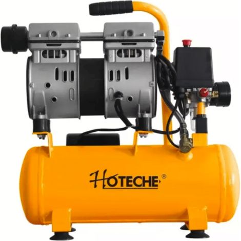 COMPRESSORE ARIA SILENZIATO SILENZIOSO 600W 10 L SENZA OLIO 102LT / MIN 233HOT