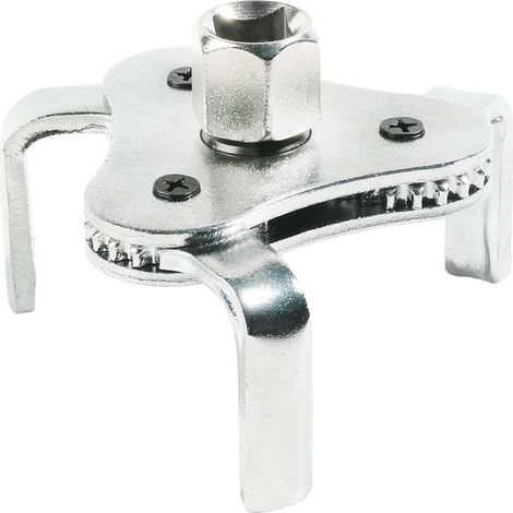 Clé à Filtre De Voiture,Clé de Filtre à Huile Outils de Démontage de Voiture,3 Pinces Réglables pour filtre à Huile,Convient aux Auto,Motos et Camions d'un Diamètre de 64 à 116 mm (1/5)