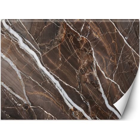 Fototapete Brauner Marmor Abstraktion 150x105 cm (1/5)