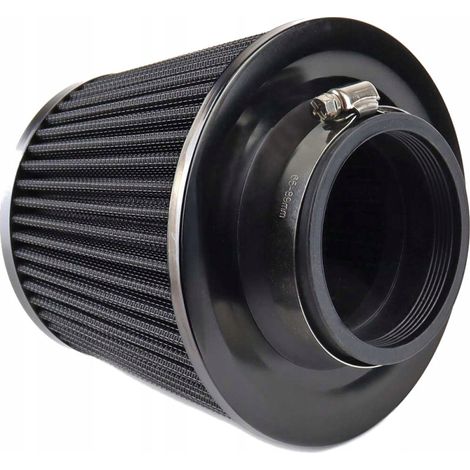 FILTRO ARIA SPORTIVO A CONO NERO + 3 ADATTATORI (1/5)