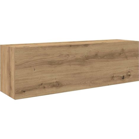 Maison Exclusive - Bad-Wandschrank Artisan-Eiche 100x25x30 cm Hol