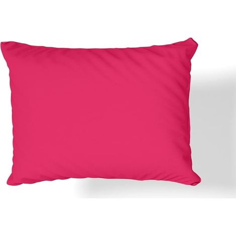 Taie d'oreiller en jersey 50x60 framboise