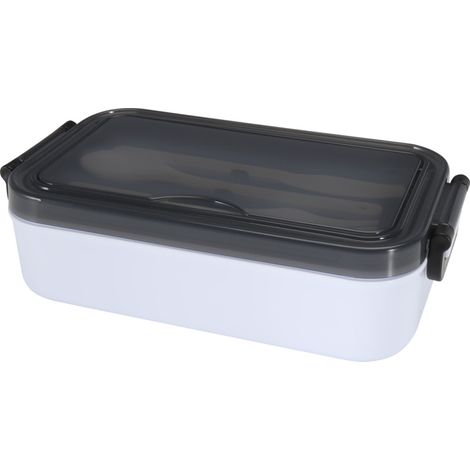 Sac à lunch pour les repas, en PP (polypropylène), de couleur blanche, pour organiser les repas au travail, à l'école, en pique-nique ou en voyage.-AquaForge (1/4)