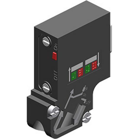 Siemens Indus.Sector SIMATIC DP Anschlußstecker bis 12MBIT/S 6ES7972-0BA61-0XA0