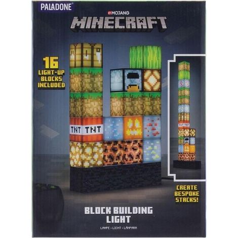 Paladone Minecraft Block Bauleuchte beige 20 cm