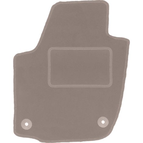 Tappetino conducente beige per: Skoda Roomster kombivan (2006-2015)