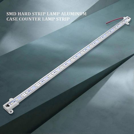 Barre lumineuse rigide en aluminium 50 cm, 12 V, 36 LED SMD 5630