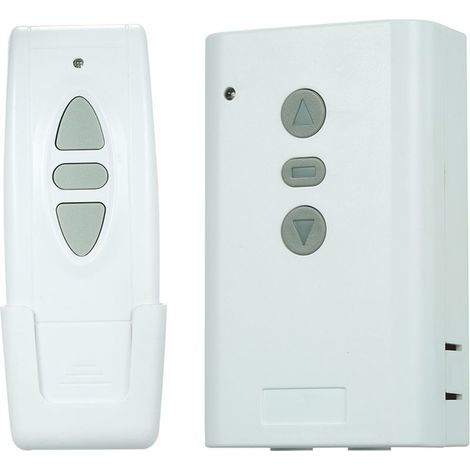 Télécommande RF 433MHz avec Interrupteur Intelligent 2CH AC220V, Système Sans Fil pour Projection, Garage et Rideaux Électriques (1/5)