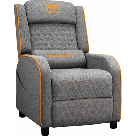 COUGAR Gaming Ranger One Butaca para jugar Asiento acolchado tapizado Gris, Naranja