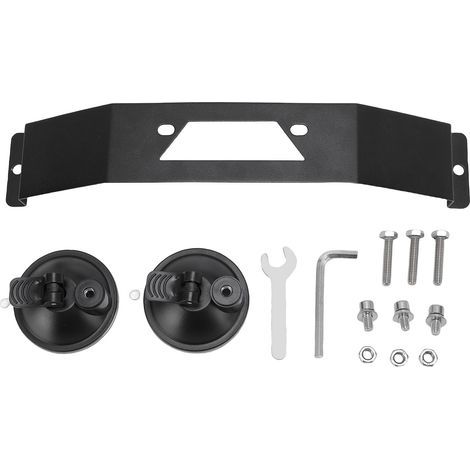 Support à ventouse Satellite pour fenêtre de voiture et toit ouvrant, Kit de montage de plat Stable en aluminium ABS, conduite de bateau RV (1/5)