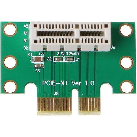 Carte d'extension PCI-e PCI Express X1, convertisseur de slot PCI-E PCIe X1 vers X1