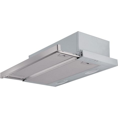 Cappa sottopensile DCH 602 X DeLonghi 60 cm inox 440 m³/h (1/2)