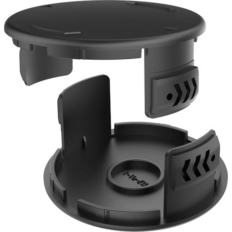 TLP-01-1 Lot de 2 couvercles de Bobine de Rechange pour Tondeuse Parkside PRTA 20-Li B1- IAN 330831,PRTA 20-Li C3- IAN 351753 (1/5)